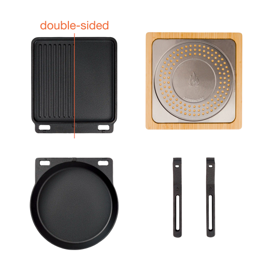 Pi Cast Iron Cookware Set