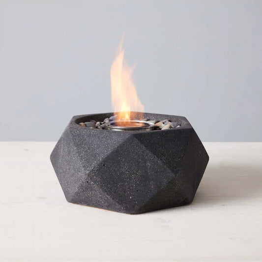 Geo Tabletop Fire Bowl