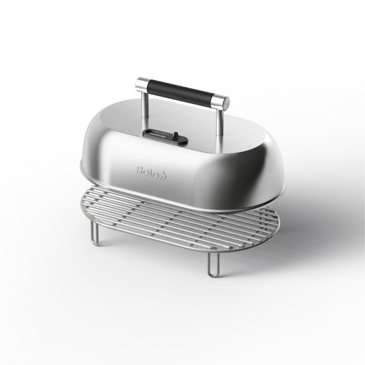 Steelfire Griddle Steam Dome Duo